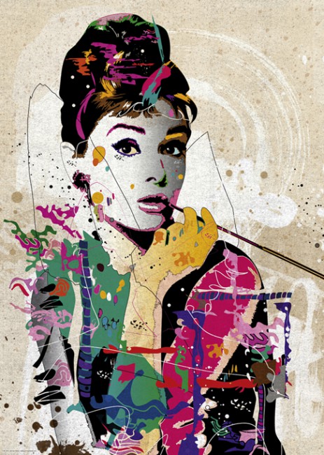 Puzzle Heye Audrey Hepburn, People de 1000 Piezas