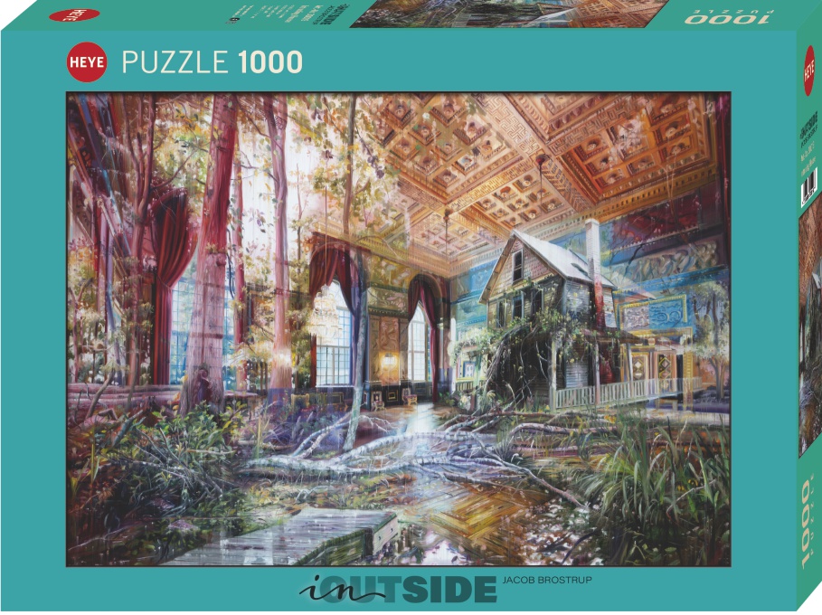 Puzzle Heye Casa Intrusa de 1000 Piezas