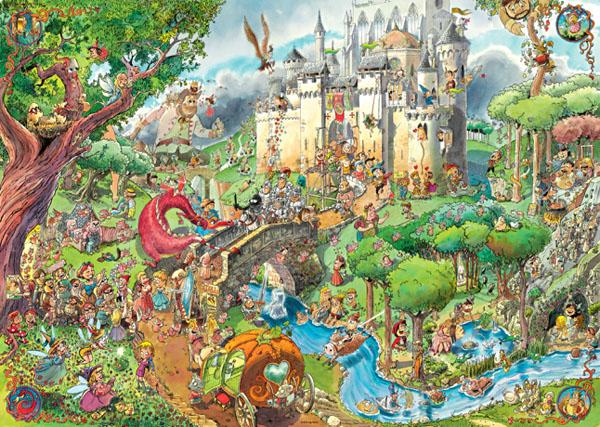 Puzzle Heye Cuentos de Hadas de 1500 Piezas