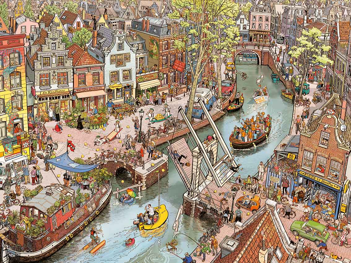 Puzzle Heye Cuidado con el Queso de 1500 Piezas