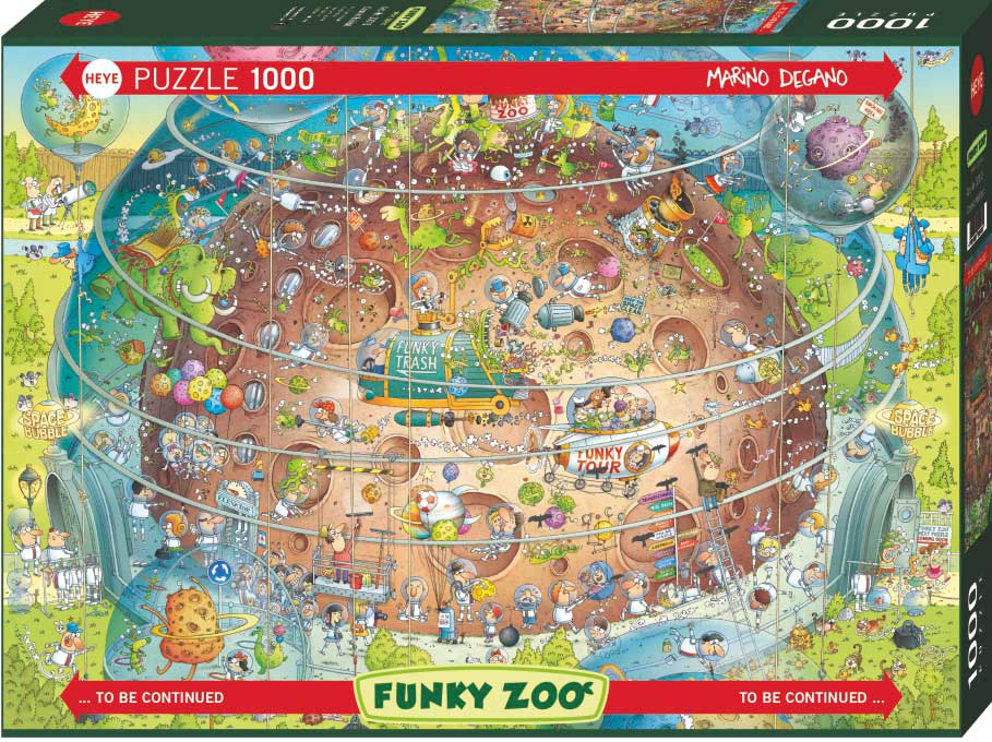 Puzzle Heye Hábitat Cósmico de 1000 Piezas