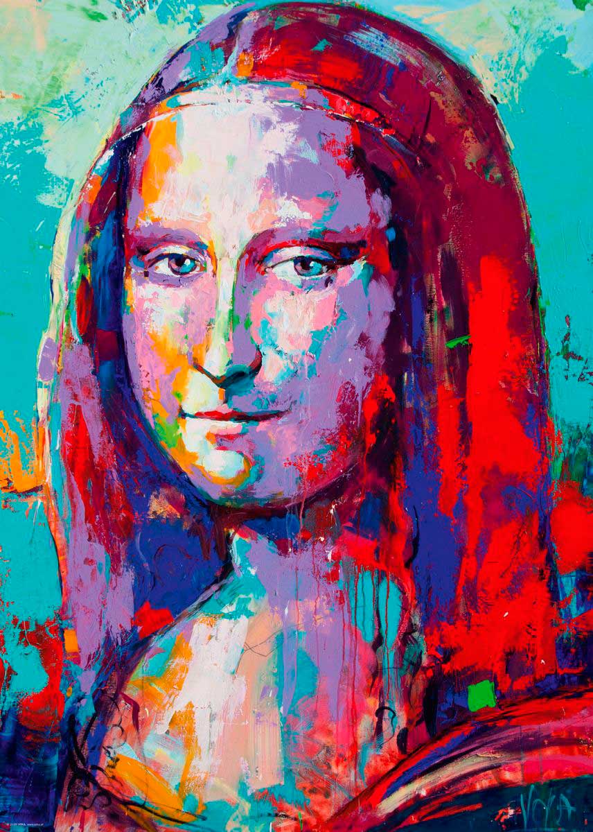 Puzzle Heye Mona Lisa, People de 1000 Piezas