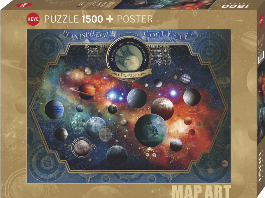Puzzle Heye Mundo Espacial de 1500 Piezas