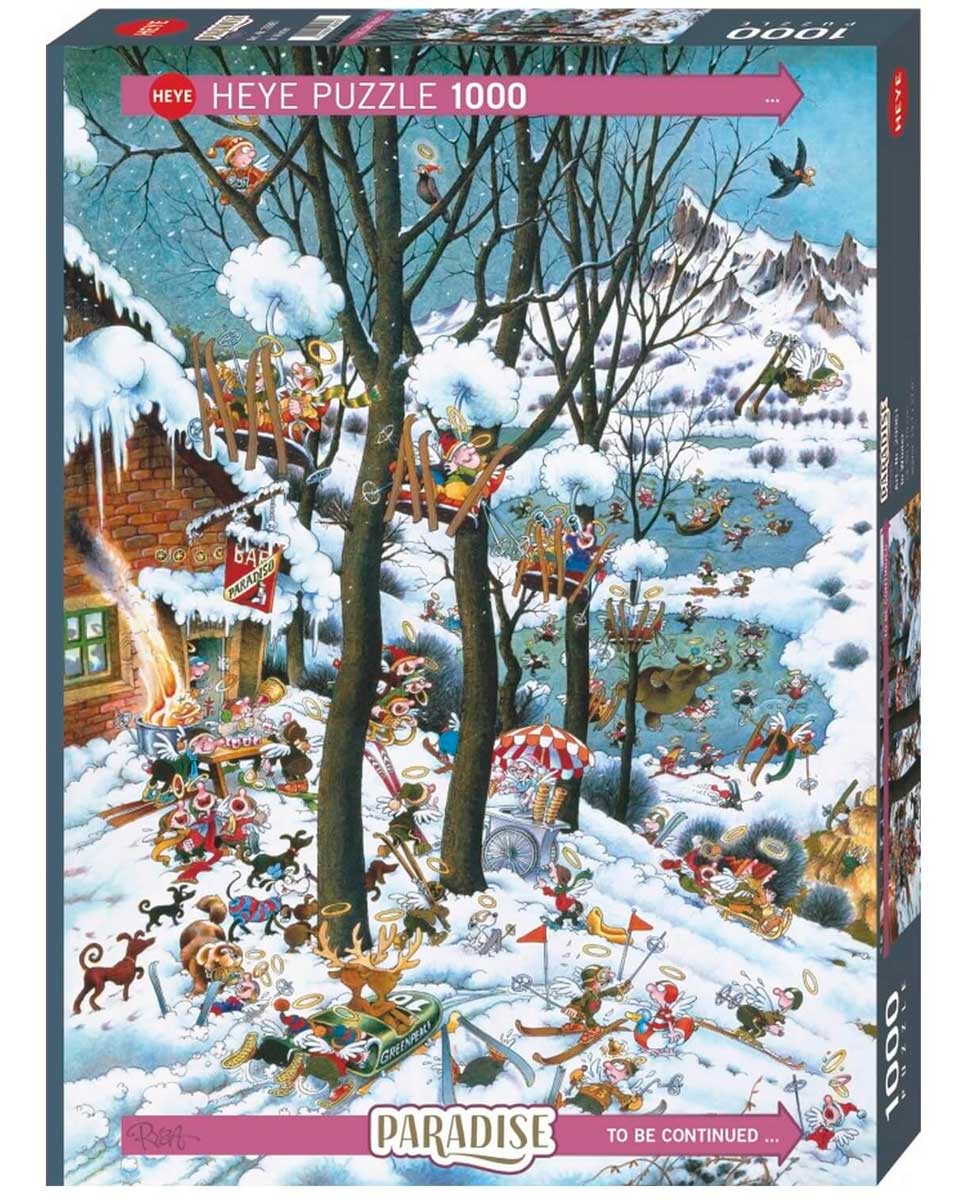 Puzzle Heye Paraíso en Invierno de 1000 Piezas
