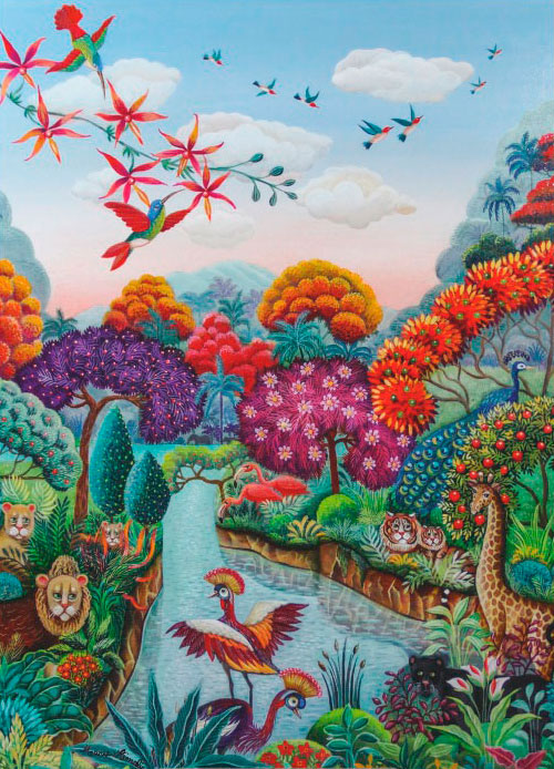 Puzzle Heye Planta del Paraíso de 500 Piezas