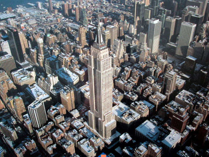 Puzzle Impronte Edizioni Vista Aerea Nueva York de 1000 Piezas