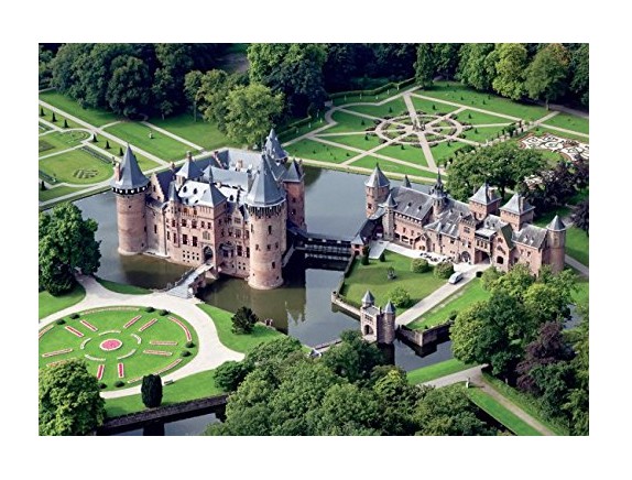 Puzzles de Castillos, Puzzle Jumbo Castillo De Haar, Holanda de 500 Piezas