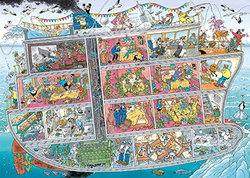 Puzzle Jumbo El Crucero de 1000 Piezas