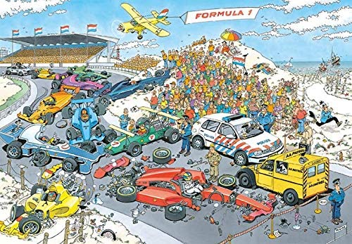 Puzzle Jumbo Formula 1, Grand Prix de 2000 Piezas