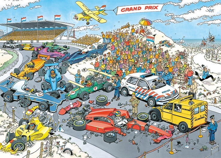 Puzzle Jumbo Grand Prix de 1000 Piezas