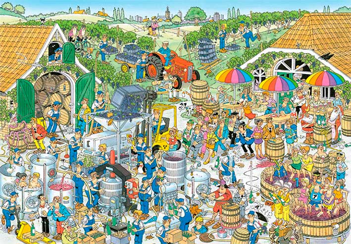 Puzzle Jumbo La Bodega de 3000 Piezas