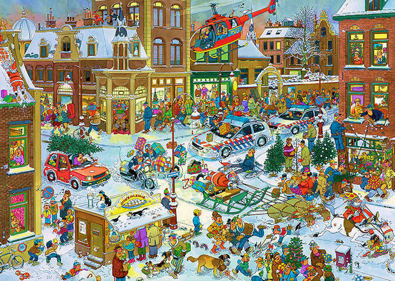 Puzzle Jumbo Navidad de 1000 Piezas