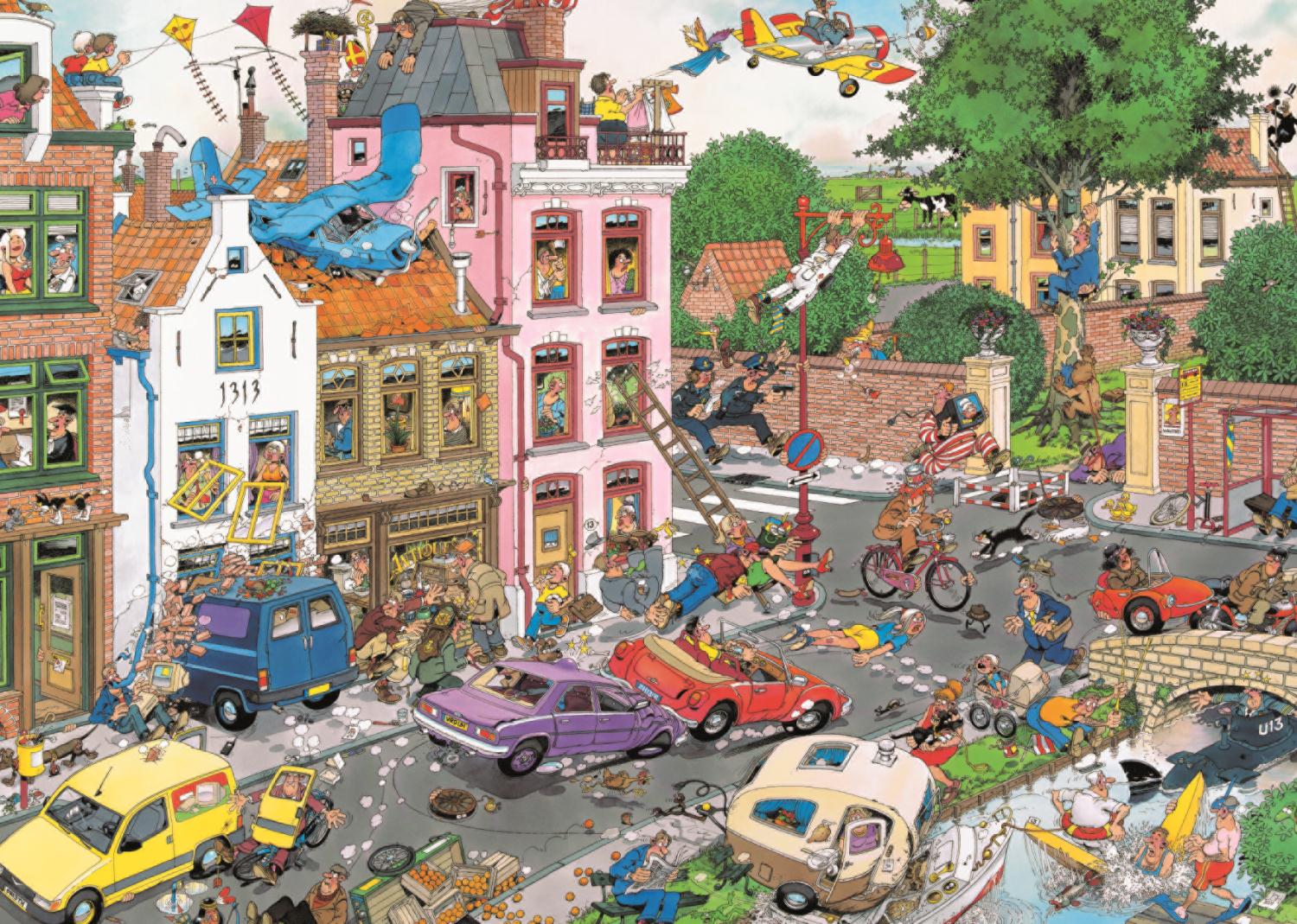 Puzzle Jumbo Viernes 13 de 1000 Piezas