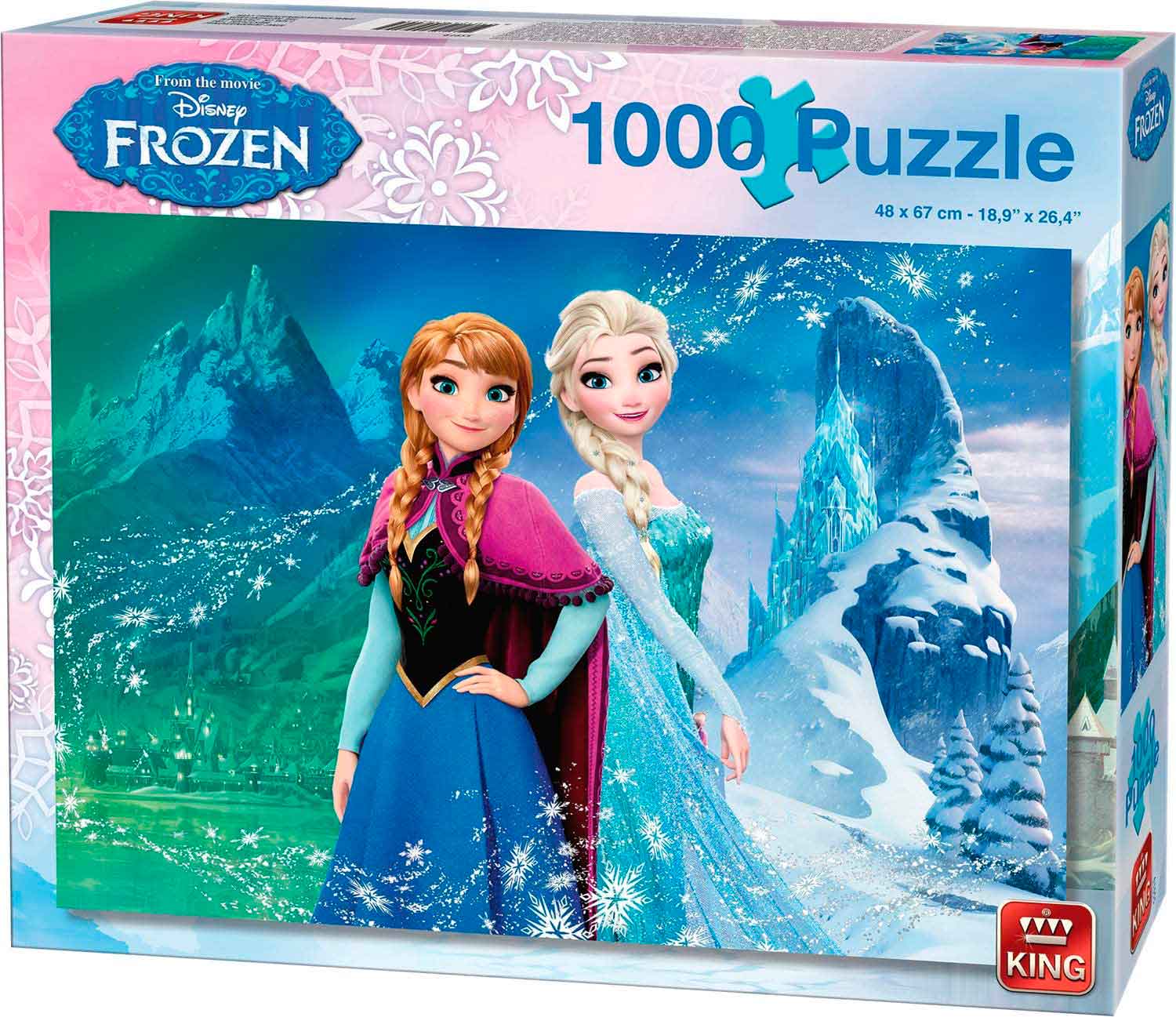 Puzzle King Frozen de 1000 Piezas