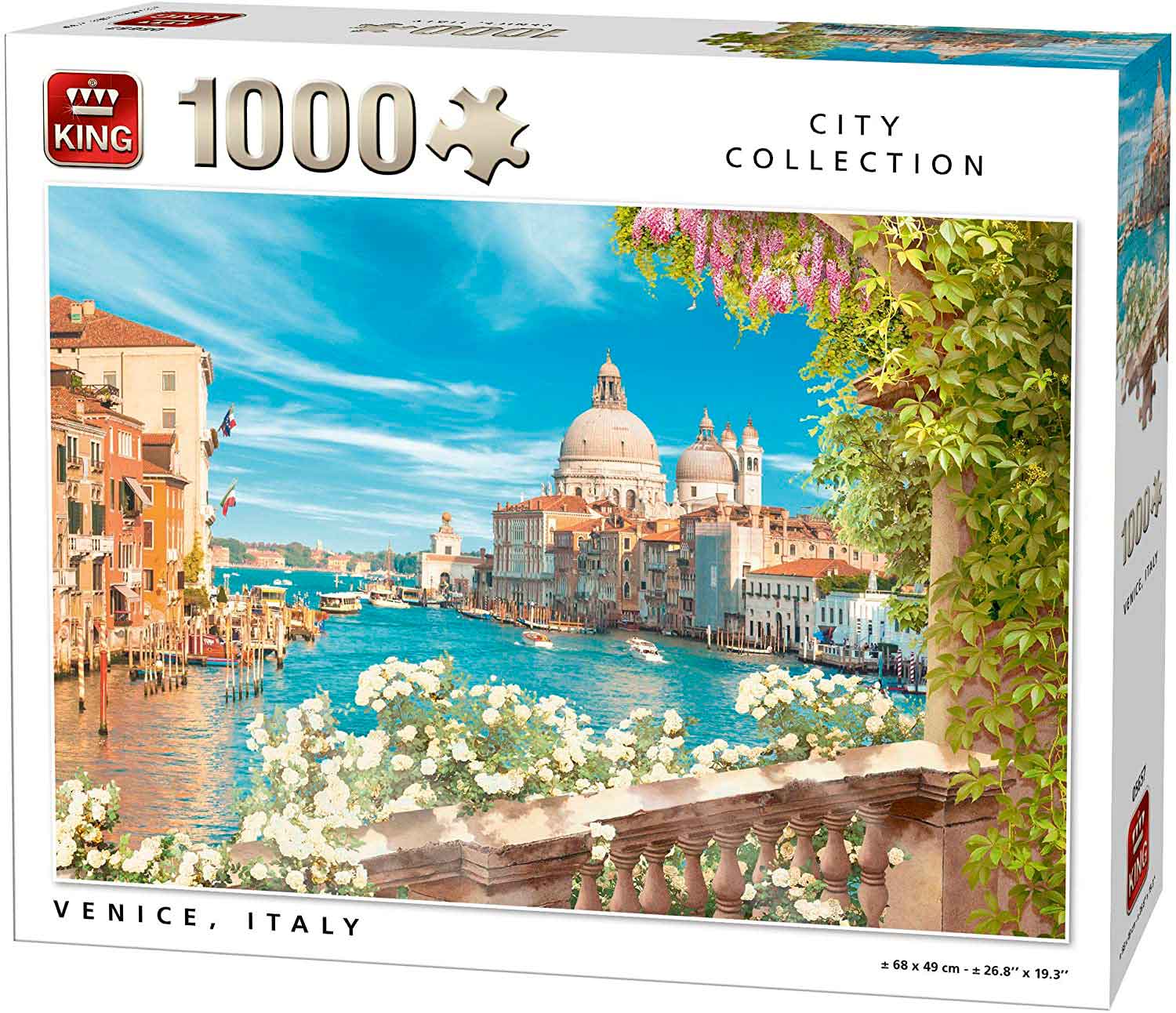 Puzzle King Gran Canal de Venecia de 1000 Piezas