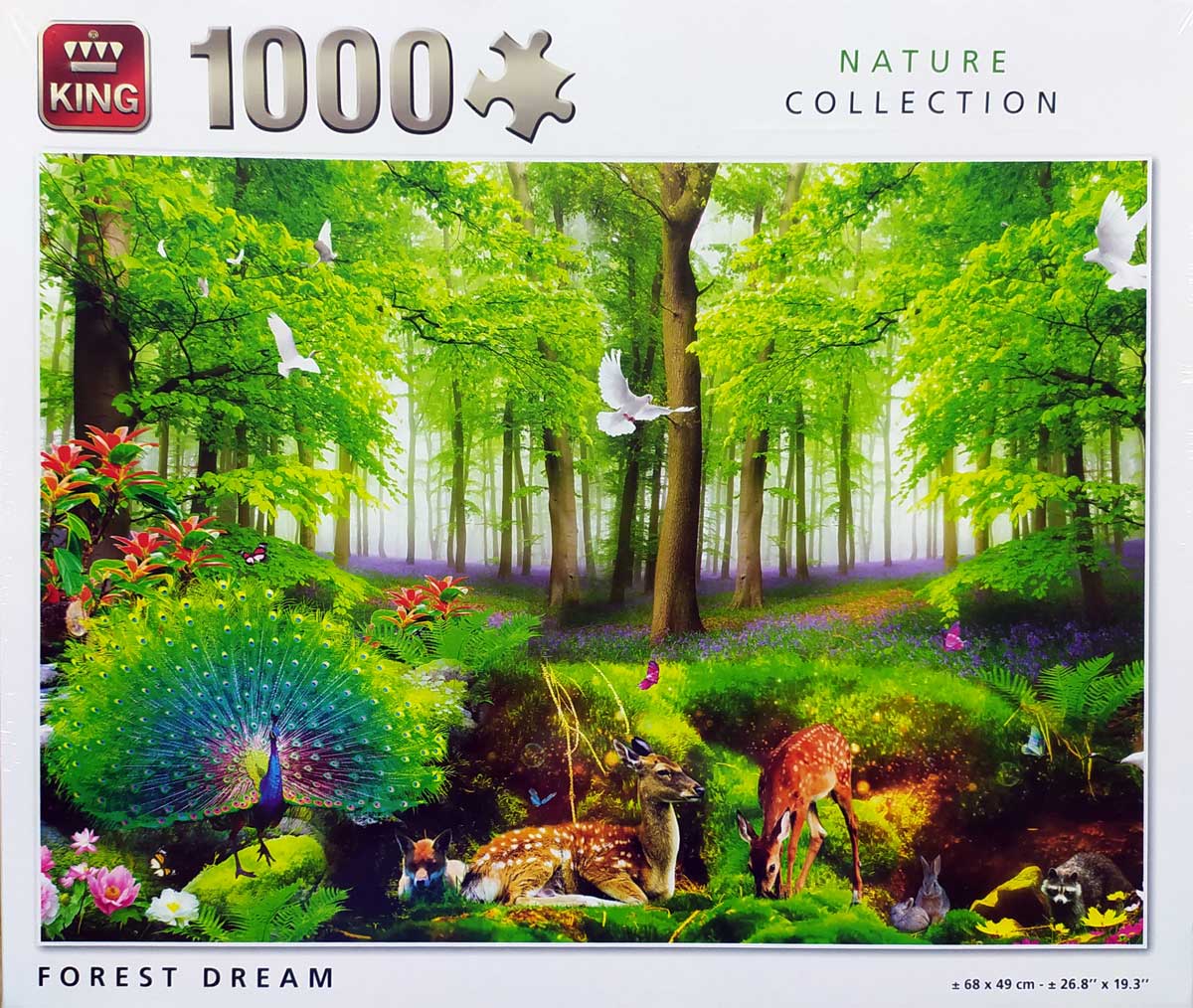 Puzzle King Sueño del Bosque de 1000 Piezas