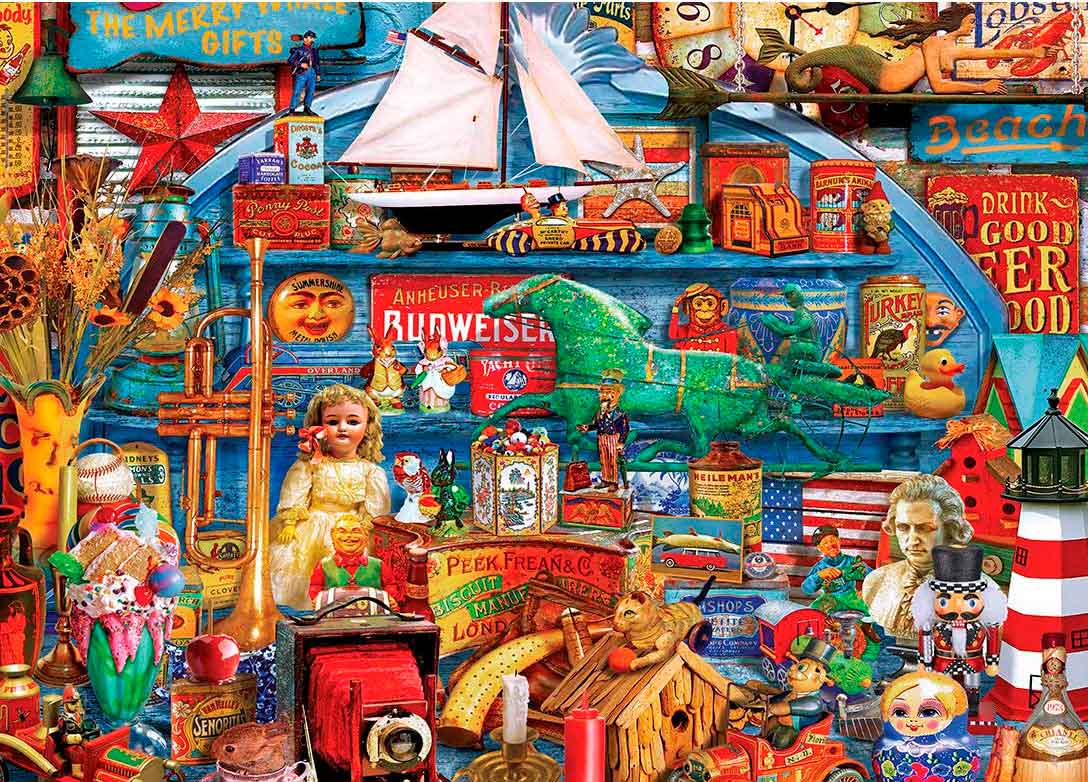 Puzzle MasterPieces Antigüedades y Coleccionables de 1000 Pieza