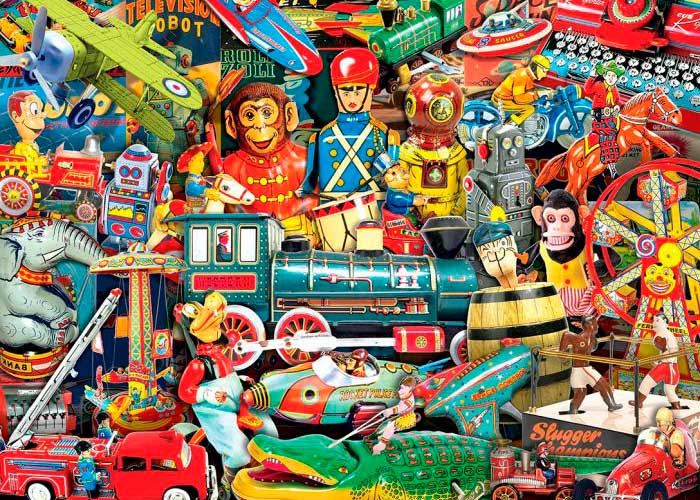 Comprar Puzzle MasterPieces Juguetes Vintage de 1000 Piezas