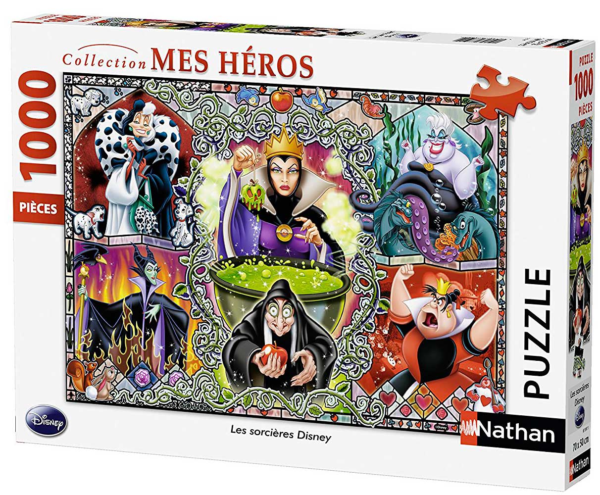Comprar Puzzle Nathan Villanas Disney de 1000 Piezas 87597 9
