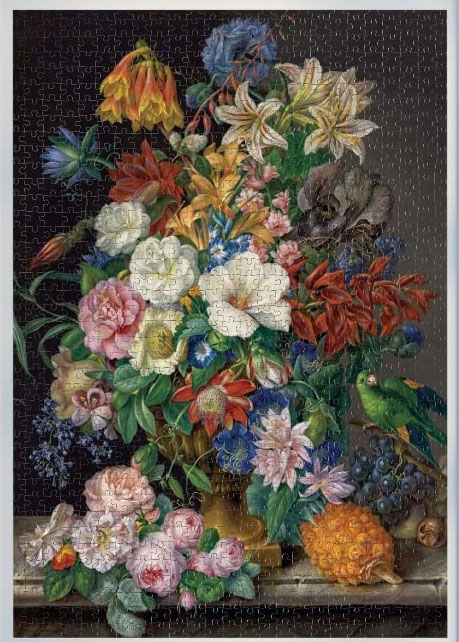 Puzzle Nova Flores Coloridas de 1000 Piezas