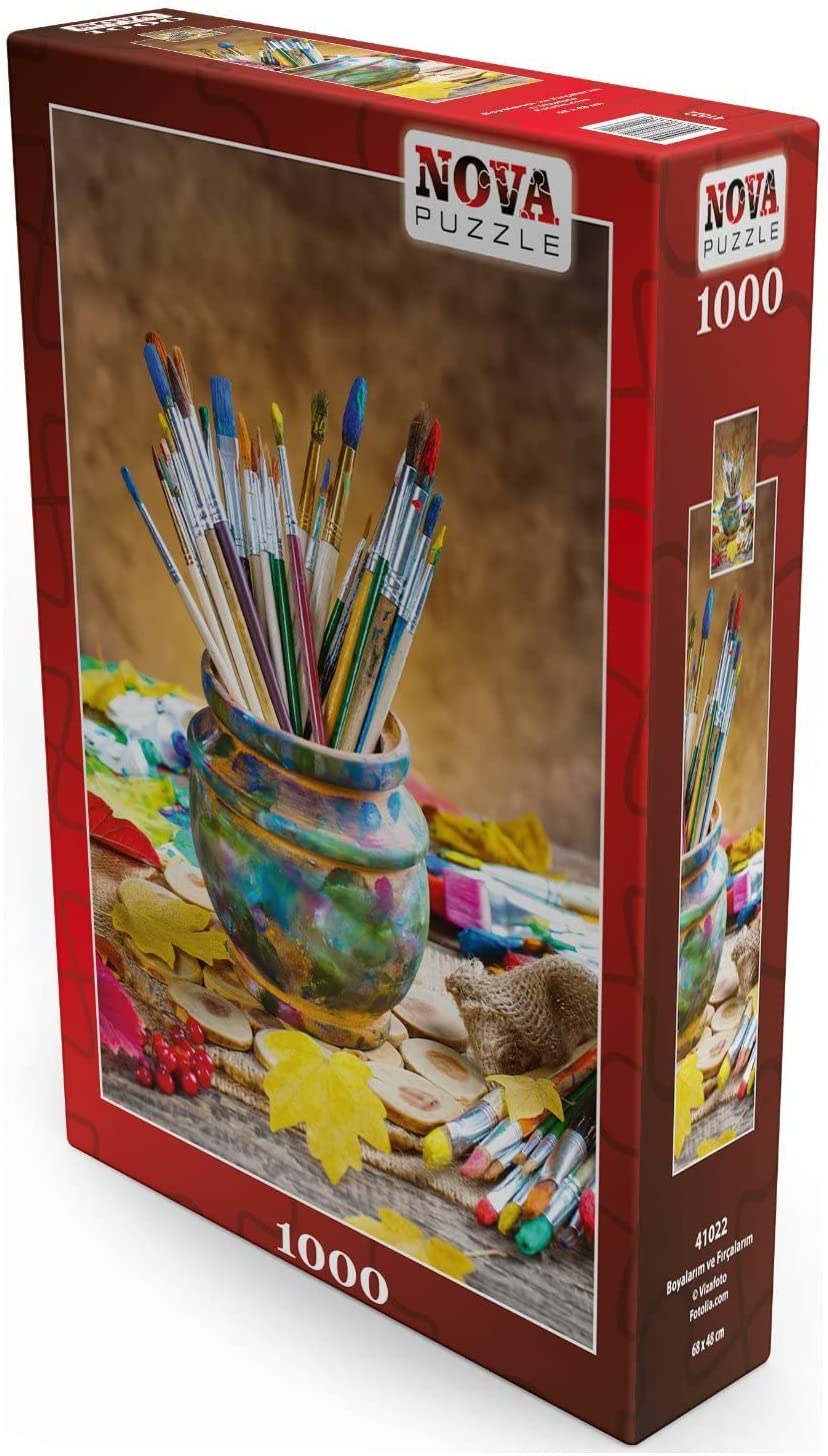 Comprar Puzzle Nova Mis y Pinceles - Nova-41022