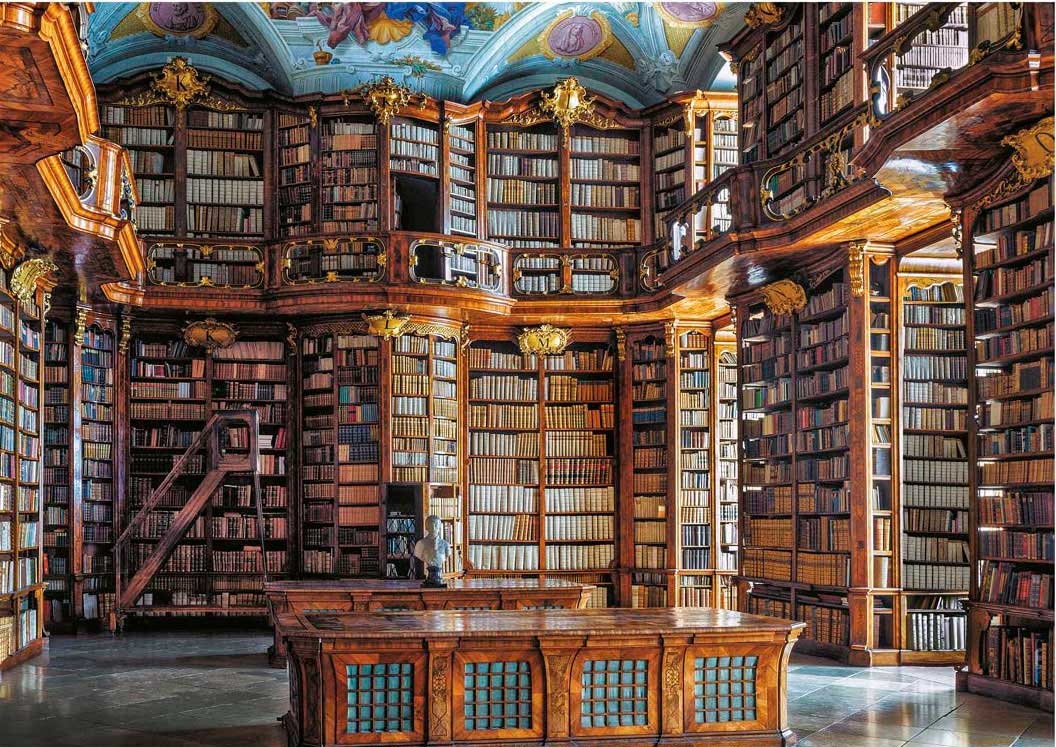 Puzzle Piatnik Biblioteca San Florián de 1000 Piezas