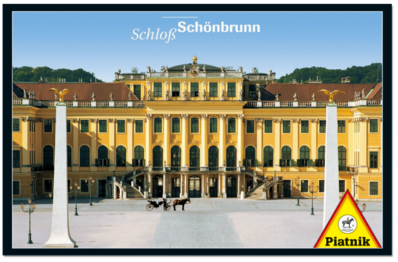 Puzzle Piatnik Palacio de Schönbrunn, Viena de 1000 Piezas