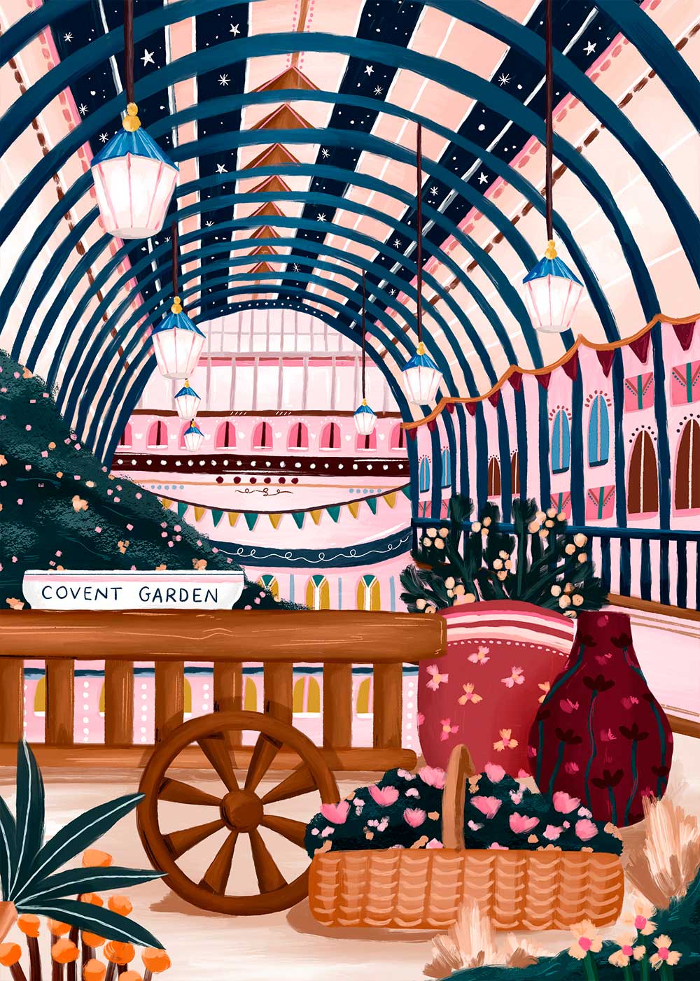Puzzle Pieces and Peace Covent Garden de 500 Piezas