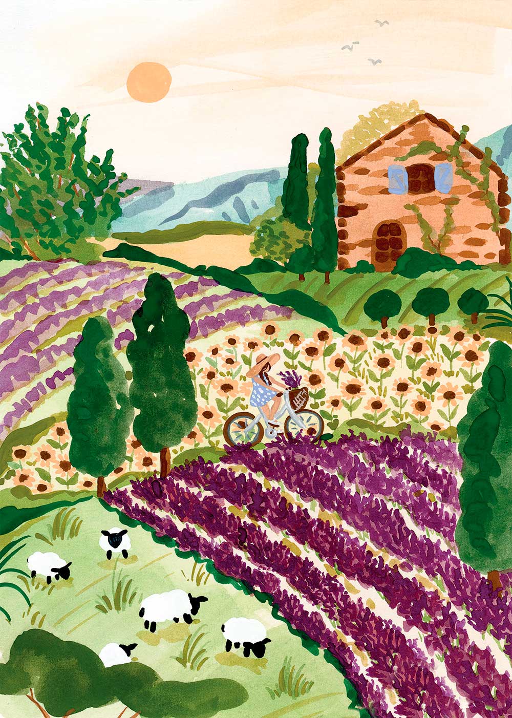 Puzzle Pieces and Peace Provenza de 2000 Piezas