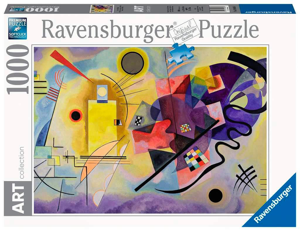 Comprar Puzzle Ravensburger Amarillo Rojo Azul De 1000 Piezas