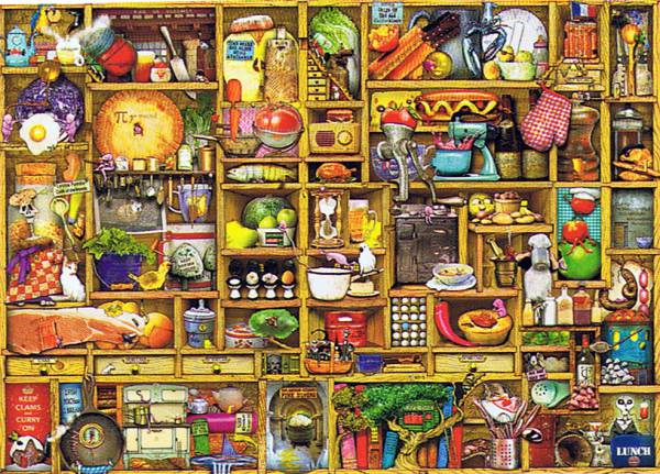 Puzzle Ravensburger Aparador de 1000 Piezas