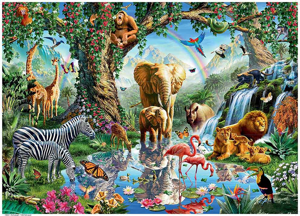 Comprar Puzzle Ravensburger Aventuras en la Selva de 1000 Piezas