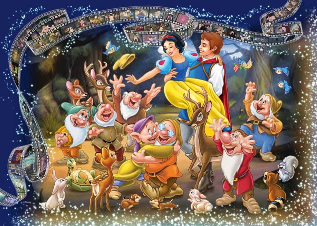 Puzzle Ravensburger Blancanieves y los Siete Enanitos 1000 Piez