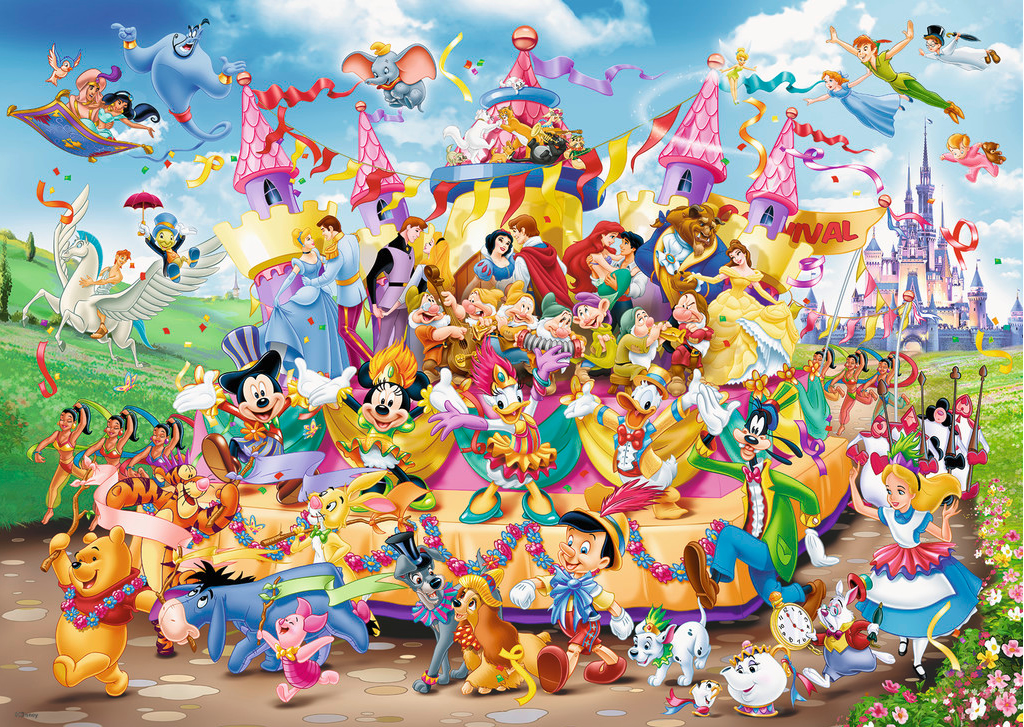 Puzzle Ravensburger Carnaval Disney de 1000 Piezas