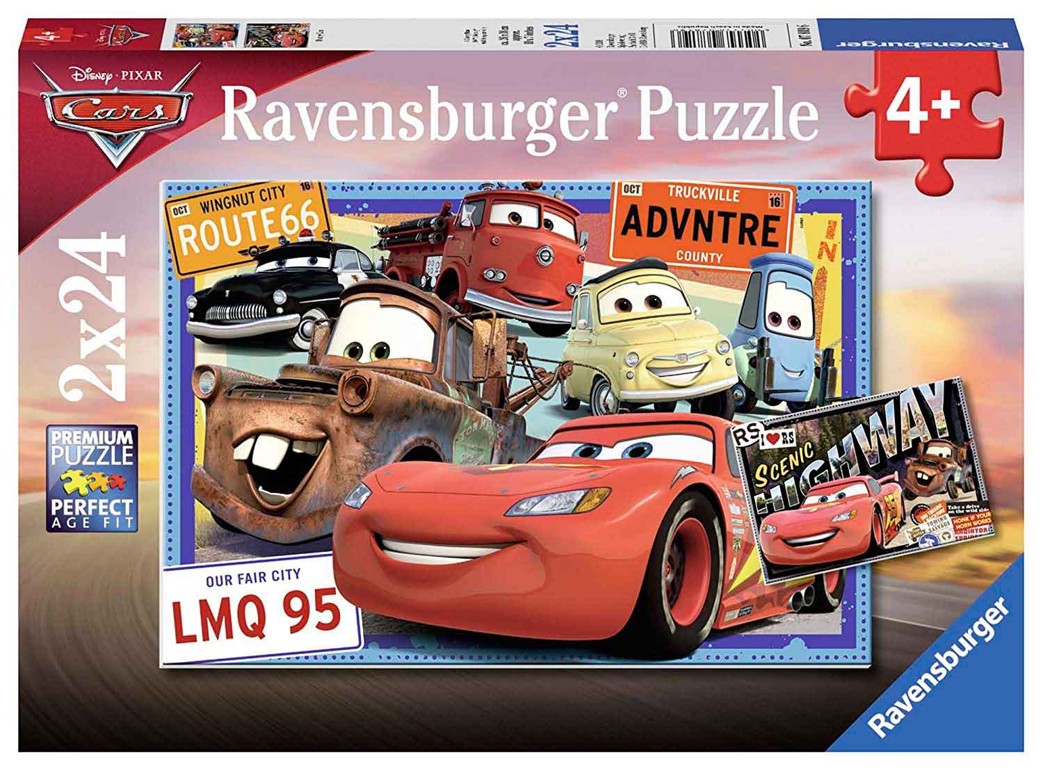 Comprar Puzzle Ravensburger Cars de 2x24 Piezas ravensburger078196