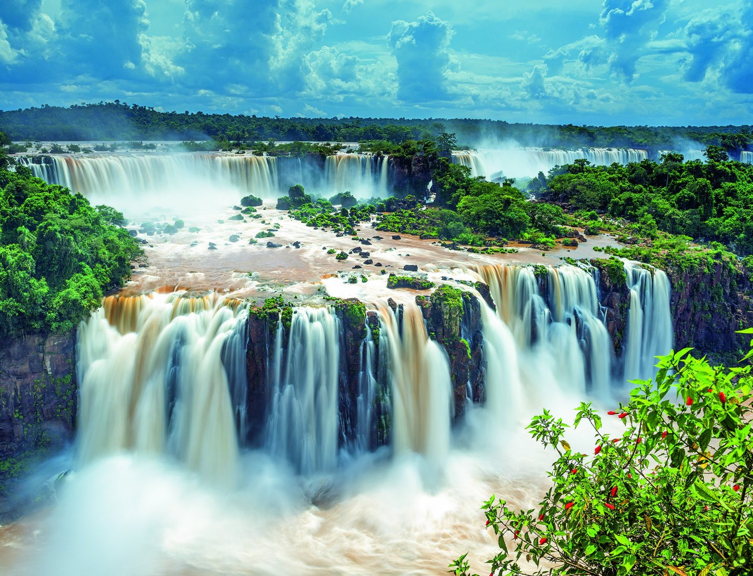 Puzzle Ravensburger Cataratas de Iguazú, Brasil de 2000 Piezas