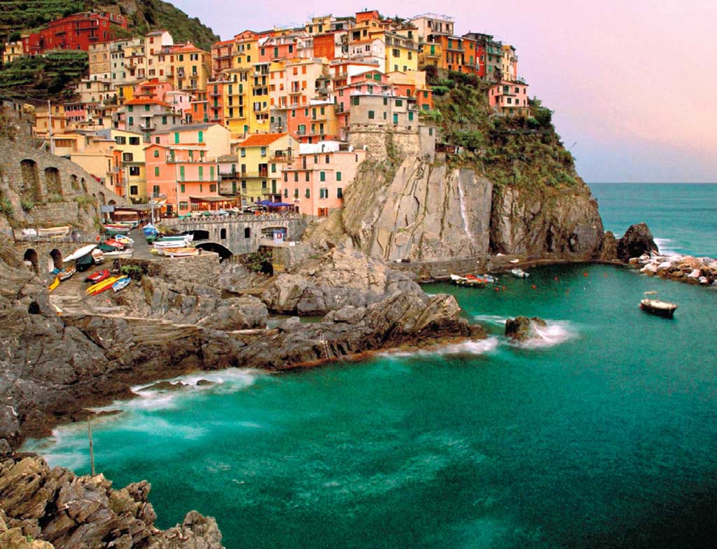 Puzzle Ravensburger Conque Terre, Italia de 2000 Piezas