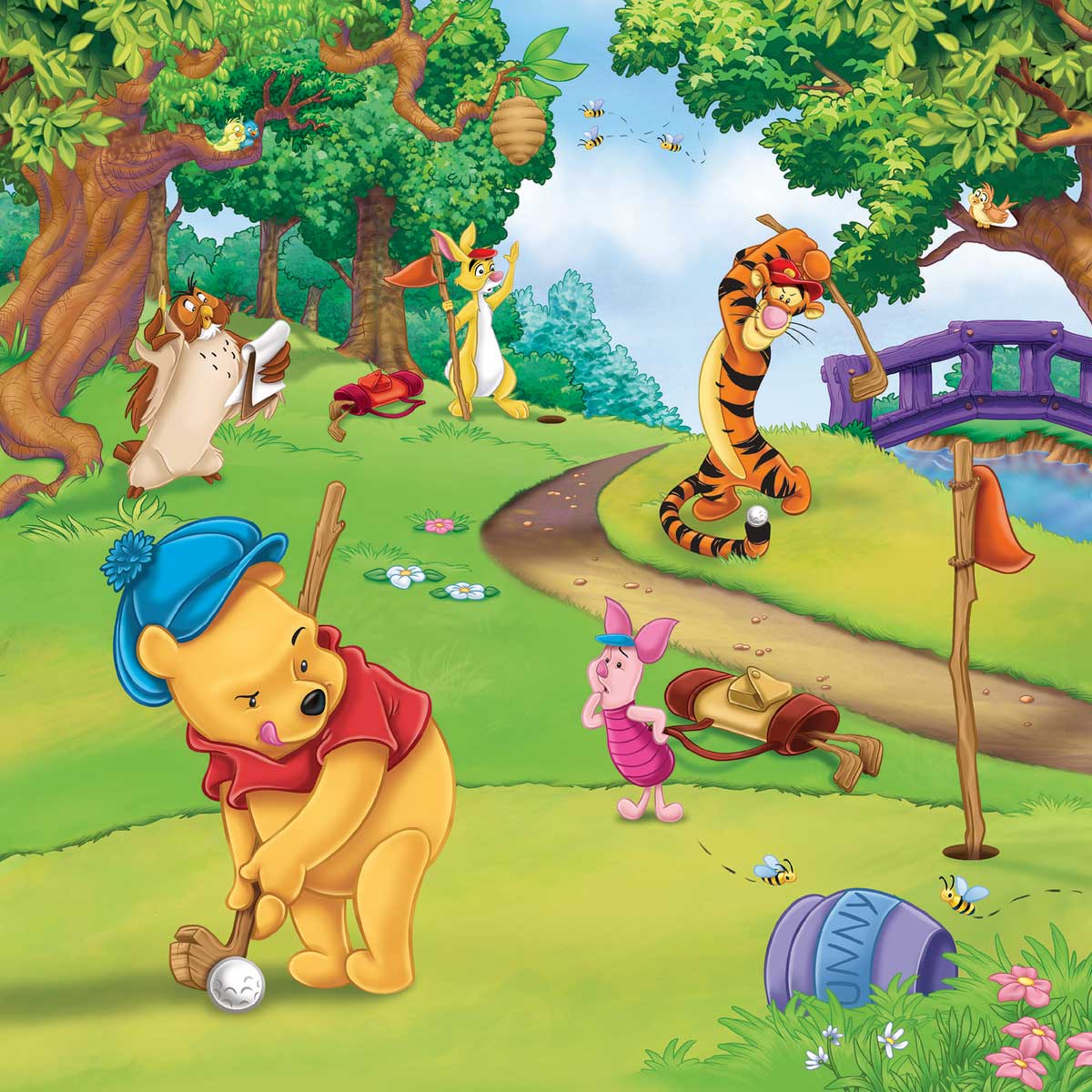 Comprar Puzzle Ravensburger Disney Winnie The Pooh de 3x49 Piezas