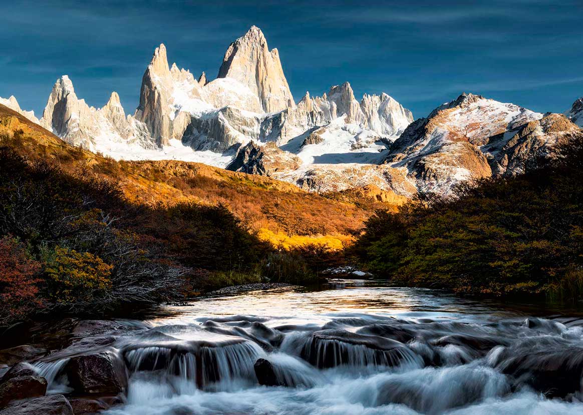 Puzzle Ravensburger Fitz Roy, Patagonia de 1000 Piezas