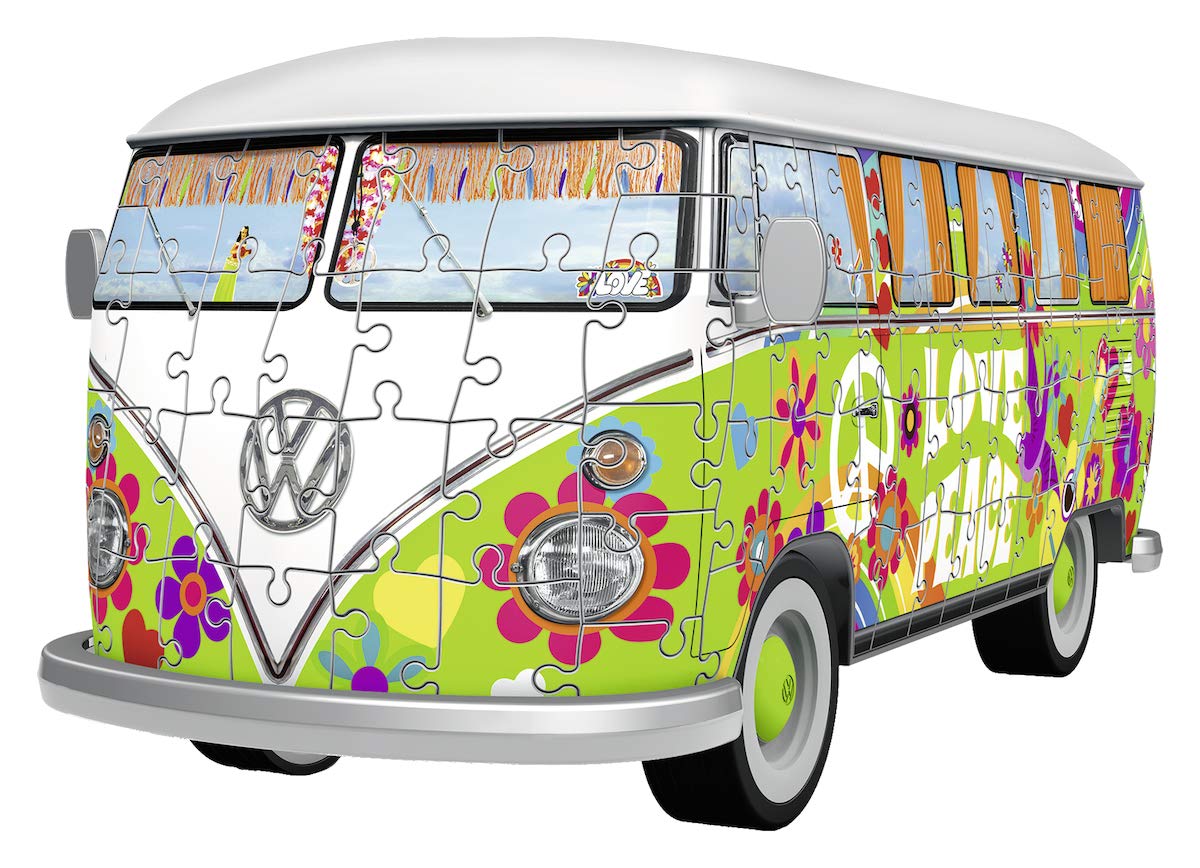 Comprar Puzzle Ravensburger Furgoneta Volkswagen Hippie ...