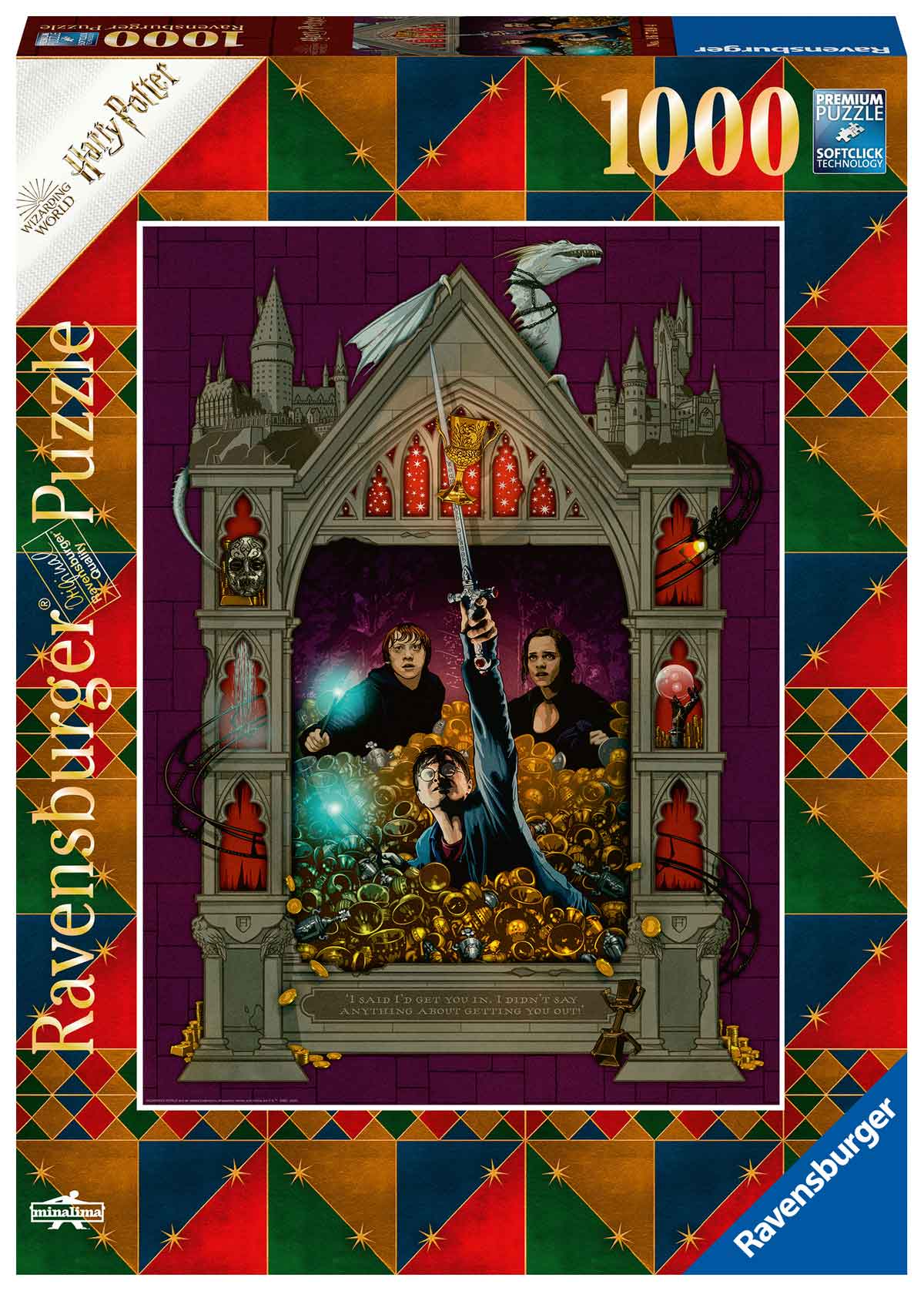 Comprar Puzzle Ravensburger Harry Potter Gringotts de 1000 Piezas