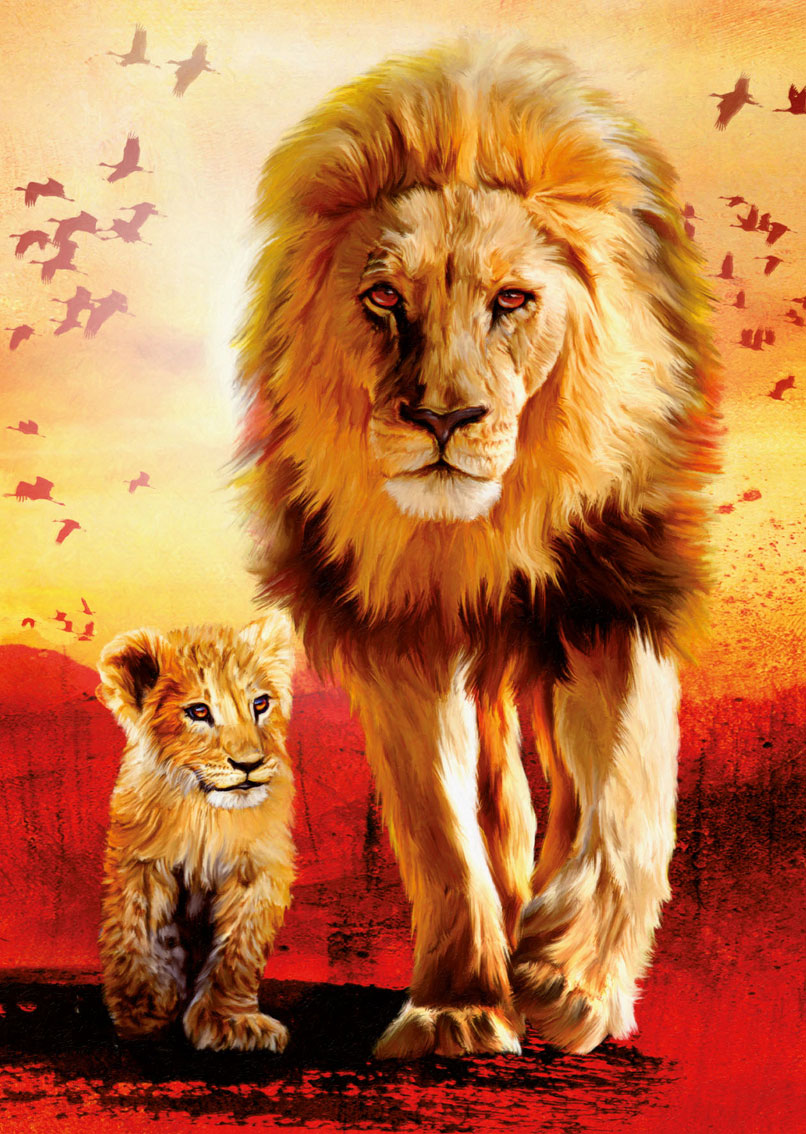 Puzzle 100 Piezas Leones Puzzle 100 Piezas Leones