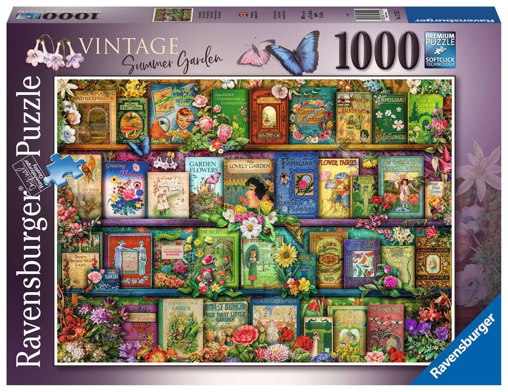 Comprar Puzzle Ravensburger Libros de Jardinería de 1000 Piezas -  Ravensburger-171255