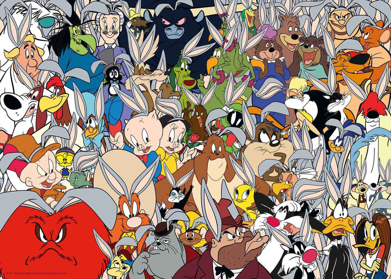 Puzzle Ravensburger Looney Tunes Challenge de 1000 Piezas