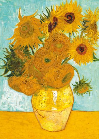 puzzles de Vincent Van Gogh, Puzzle Ravensburger Los Girasoles de 1500 Piezas