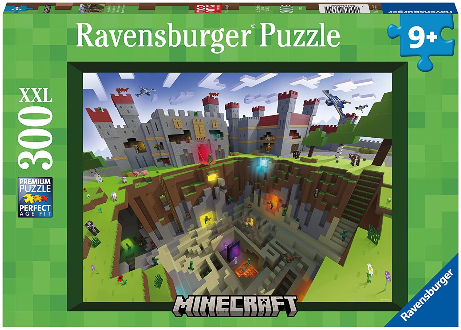 Puzzle Ravensburger Mapa de Minecraft XXL Piezas - Ravensburger-133345