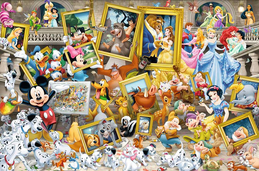 Puzzle Ravensburger Mickey Artista de 5000 Piezas
