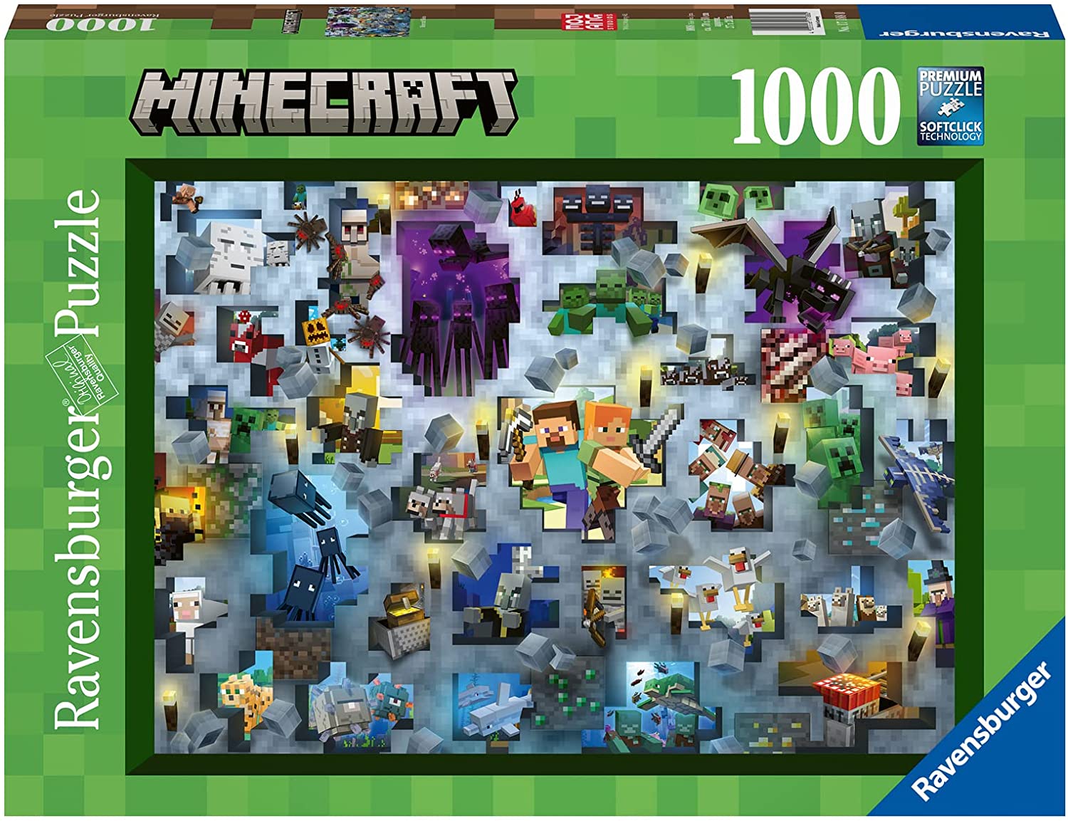 Comprar Puzzle Ravensburger Minecraft 1000 Piezas -