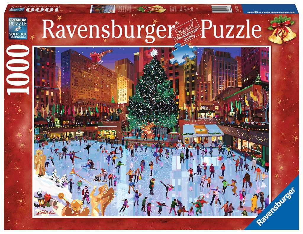 Ravensburger Puzzle De 1000 Piezas Nochebuena | Imagen Navideña De Alta Calidad | Regalo Para Toda La Familia