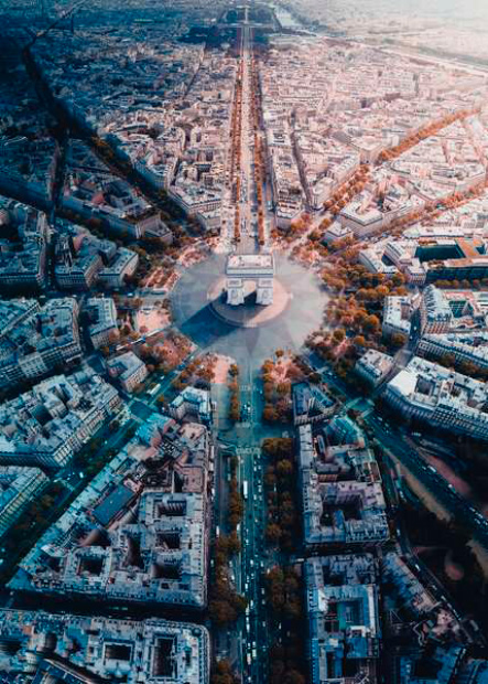 Puzzle Ravensburger París desde Arriba de 1000 Piezas